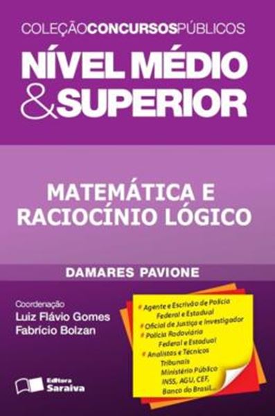Picture of MATEMATICA E RACIOCIO LOGICO - NIVEL SUPERIOR E MEDIO