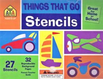 Imagem de THINGS THAT GO - STENCILS