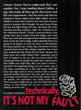 Imagem de TECHNICALLY, IT´S NOT MY FAULT - CONCRETE POEMS