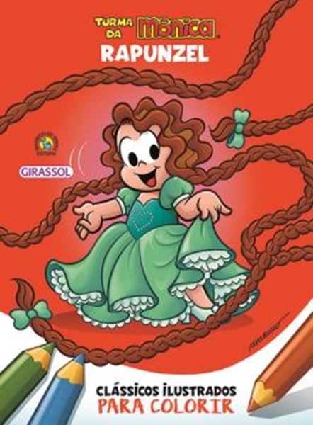 Picture of TURMA DA MONICA CLASSICOS ILUSTRADOS PARA COLORIR - RAPUNZEL