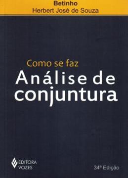 Imagem de COMO SE FAZ ANALISE DE CONJUNTURA - 34ª ED