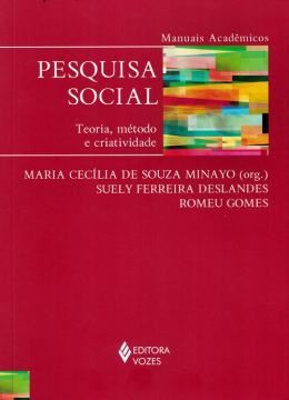 Imagem de PESQUISA SOCIAL - TEORIA, METODO E CRIATIVIDADE