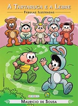 Imagem de TURMA DA MONICA - FABULAS ILUSTRADAS - A TARTARUGA E A LEBRE