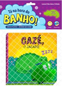 Imagem de TA NA HORA DO BANHO! - CAZE, O JACARE