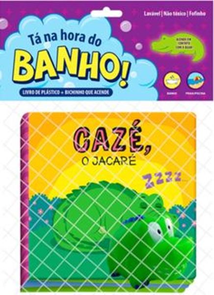 Picture of TA NA HORA DO BANHO! - CAZE, O JACARE