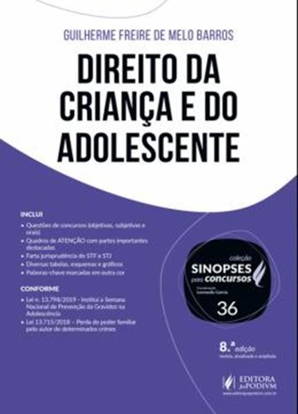 Picture of DIREITO DA CRIANCA E DO ADOLESCENTE - 8ª ED
