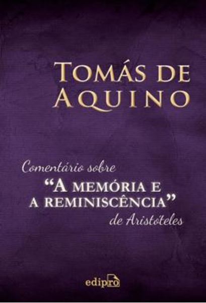 Picture of COMENTARIO SOBRE “A MEMORIA E A REMINISCENCIA” DE ARISTOTELES
