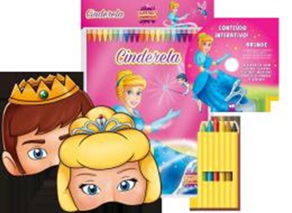 Picture of SUPERKIT DIVERTIDO - CINDERELA C/ GIZ DE CERA