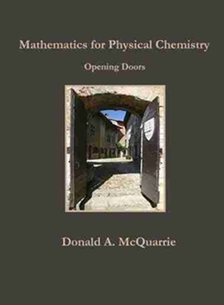 Picture of MATHEMATICS FOR PHYSICAL CHEMISTRY