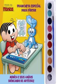 Imagem de TURMA DA MONICA - PRANCHETA ESPECIAL PARA PINTAR