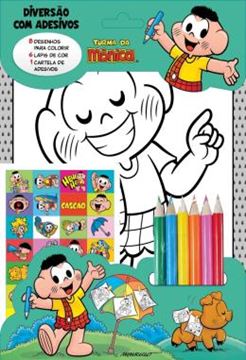 Imagem de TURMA DA MONICA - DIVERSAO COM ADESIVOS - CASCAO