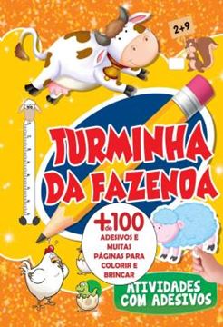 Imagem de TURMINHA DA FAZENDA - ATIVIDADES PARA COLORIR COM ADESIVOS