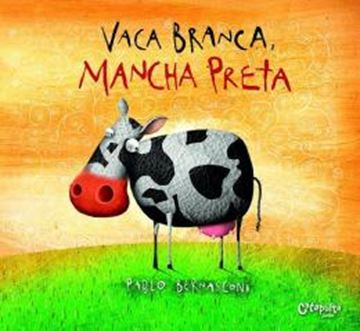 Imagem de VACA BRANCA, MANCHA PRETA