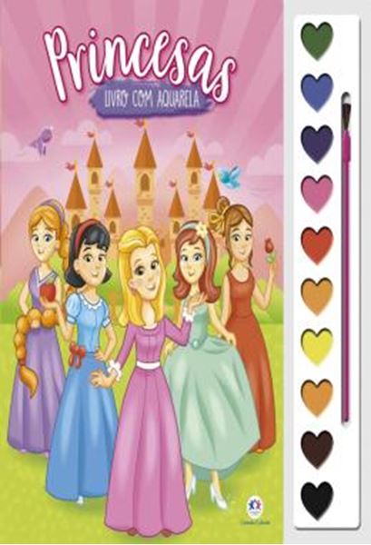 Picture of PRINCESAS - COL. LIVRO COM AQUARELA