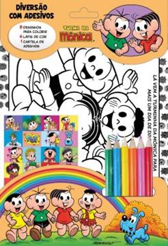 Imagem de TURMA DA MONICA - DIVERSAO COM ADESIVOS - 7ª ED.