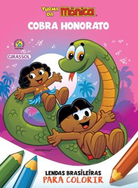 Picture of TURMA DA MONICA - LENDAS BRASILEIRAS PARA COLORIR - COBRA HONORATO