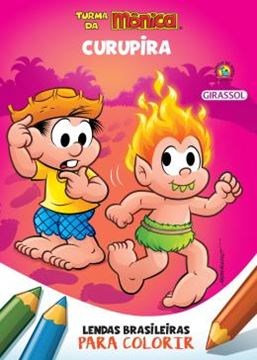 Imagem de TURMA DA MONICA - LENDAS BRASILEIRAS PARA COLORIR - CURUPIRA
