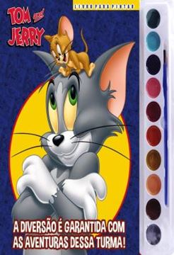 Imagem de TOM E JERRY VOL. 1 - LIVRO PARA PINTAR COM AQUARELA