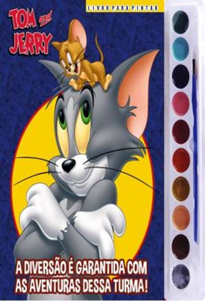 Picture of TOM E JERRY VOL. 1 - LIVRO PARA PINTAR COM AQUARELA