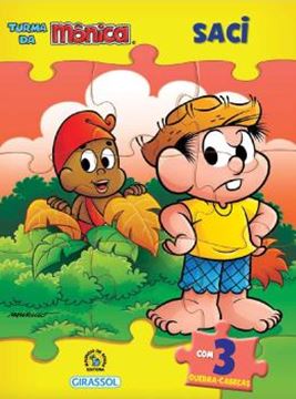 Imagem de TURMA DA MONICA LIVRO QUEBRA-CABECA -SACI