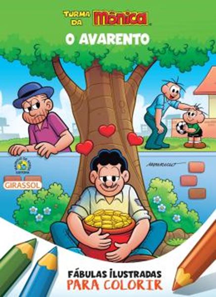 Picture of TURMA DA MONICA - FABULAS ILUSTRADAS PARA COLORIR - O AVARENTO