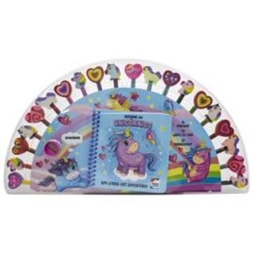 Imagem de UM LIVRO-KIT DIVERTIDO! DESENHE OS UNICORNIOS
