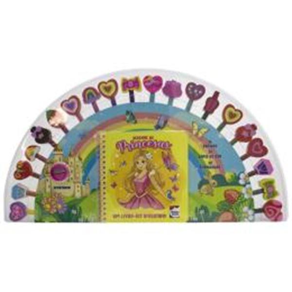 Picture of UM LIVRO-KIT DIVERTIDO! DESENHE AS PRINCESAS