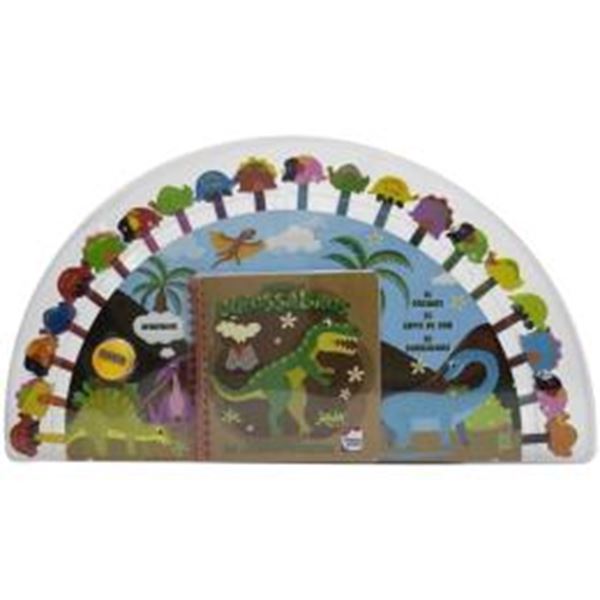 Picture of UM LIVRO-KIT DIVERTIDO! DESENHE OS DINOSSAUROS