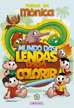 Imagem de TURMA DA MONICA - MUNDO DAS LENDAS PARA COLORIR