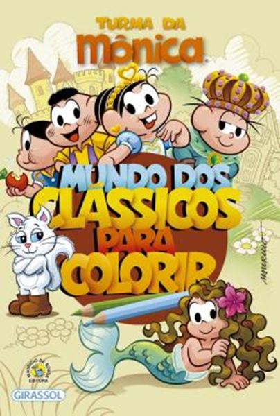 Picture of TURMA DA MONICA - MUNDO DOS CLASSICOS PARA COLORIR