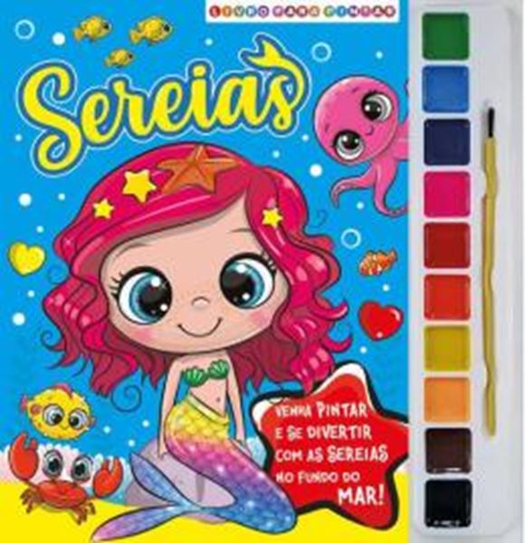 Picture of SEREIA - LIVRO PARA PINTAR COM AQUARELA