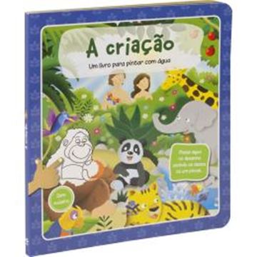 Imagem de UM LIVRO PARA PINTAR COM AGUA - A CRIACAO