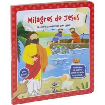 Imagem de UM LIVRO PARA PINTAR COM AGUA - MILAGRES DE JESUS