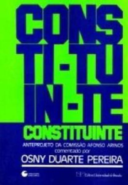 Picture of CONSTITUINTE ANTEPROJETO DA COMISSAO AFONSO ARINOS