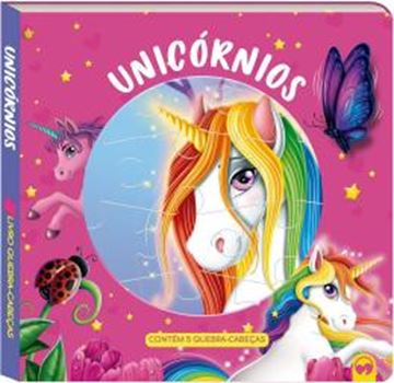 Imagem de UNICORNIOS - LIVRO QUEBRA-CABECAS