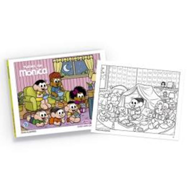 Picture of TURMA DA MONICA - DIAS ALEGRES: COZY AND COMFY MOMENTS - LIVRO DE COLORIR