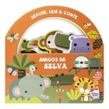 Imagem de SEGURE, LEIA & CONTE: AMIGOS DA SELVA