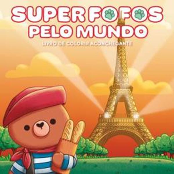 Picture of SUPERFOFOS PELO MUNDO - LIVRO DE COLORIR ADULTO CUTE & COMFY – SUCESSO DO TIKTOK