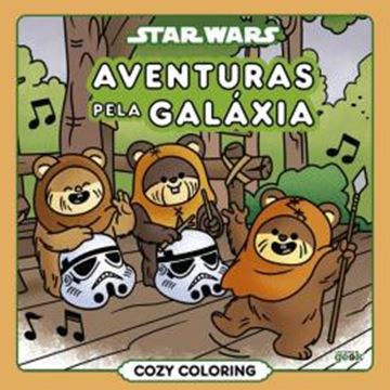 Imagem de STAR WARS - AVENTURAS PELA GALAXIA – LIVRO DE COLORIR