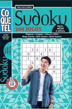 Imagem de LIVRO COQUETEL SUDOKU 233 | 200 JOGOS