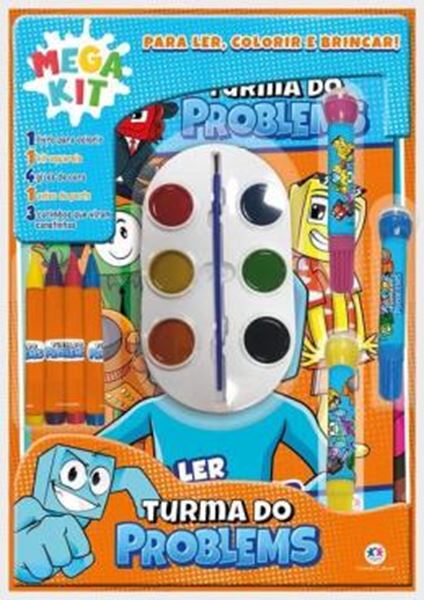Picture of TURMA DO PROBLEMS - PARA LER, COLORIR E BRINCAR