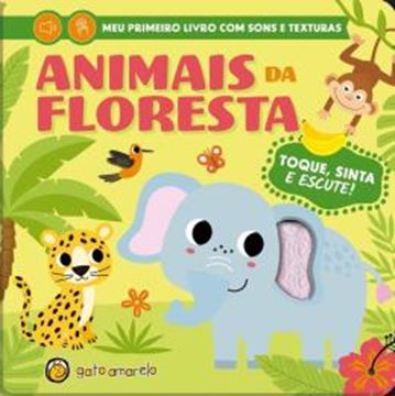 Imagem de TOQUE, SINTA E ESCUTE - ANIMAIS DA FLORESTA