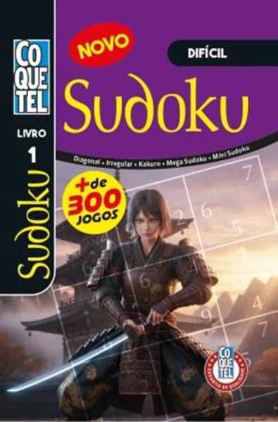 Picture of LIVRO COQUETEL SUDOKU DIFICIL 1